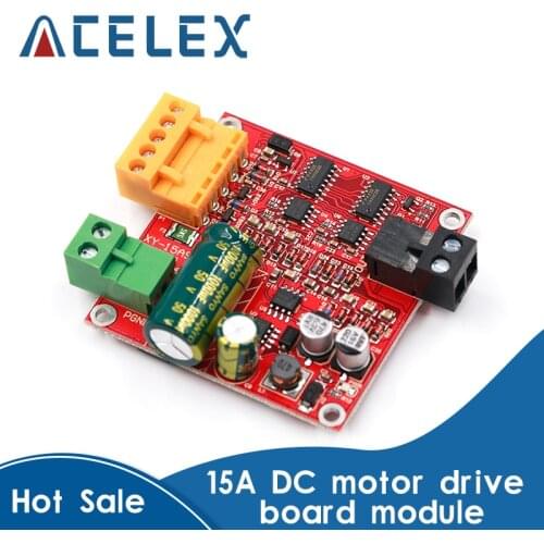 6-36V 15A High Power DC Motor Driver Board Precise DC Motor Drive Plate Module PWM Speed Regulator Module Industrial Grade