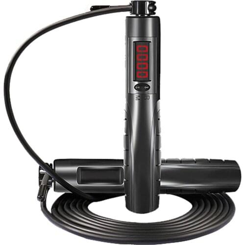 Rope Skipping Intelligent Electronic Counting Skipping Rope Weight Loss Fitness Equipment LCD Screen Indoor Fitness Equipment