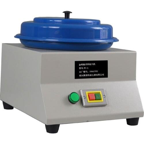 PG-1 Metallographic Section Polisher Desktop Metallographic Sample Polishing Machine Laboratory Polishing Equipment 220V 200W