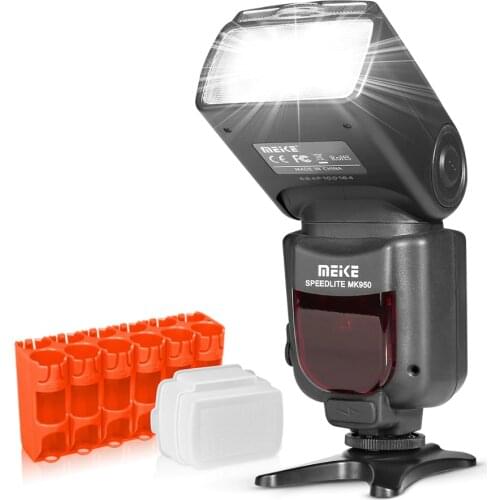 Meike MK950 E-TTL TTL Speedlight Camera Flash for Canon 1300D EOS 5D II 6D 7D 50D 60D 70D 550D 600D 650D 700D 580EX 430EX+GIFT