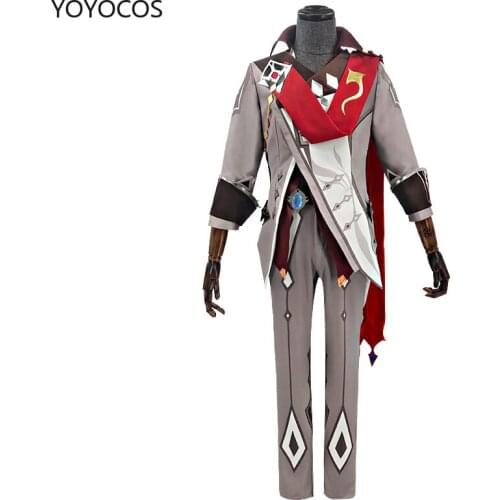YOYOCOS Genshin Impact Tartaglia Cosplay Game Set Cosplay Anime Suit Sexy Costumes Halloween Holiday Set New 2021 Identity V