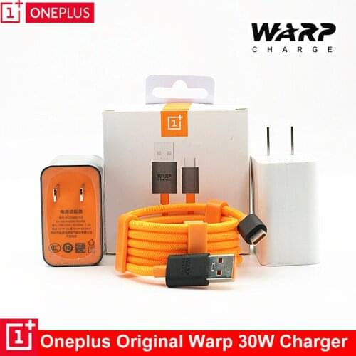 Oneplus 7 pro 7T charger Mclaren Warp charger 30W USB Dash power Adapter Type c cable For oneplus 6 6t 7 pro 7T Pro 5 5t 3 3t