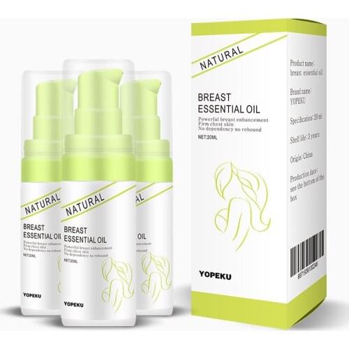 YOPEKU Liquid Oil Breast Lifting Size Up Serum Lemon Breast Massage Oil Breast Enlargement Treatment Firming Bust Products