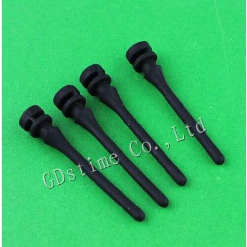 100PCS Lot Black Computer Fan Silicone Screw Shock Absorption Reducte Noise