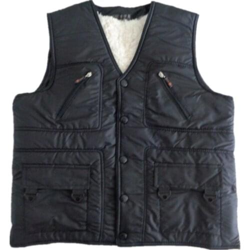 2020 new fashion hot selling real sheep fur men vest High-end Brand mens vest