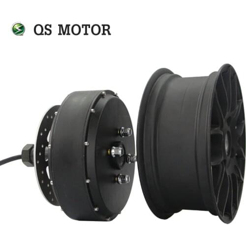 QSMOTOR 12*5.0inch 2000W 260 35H V3 Brushless single shaft detachable electric hub motor for scooter