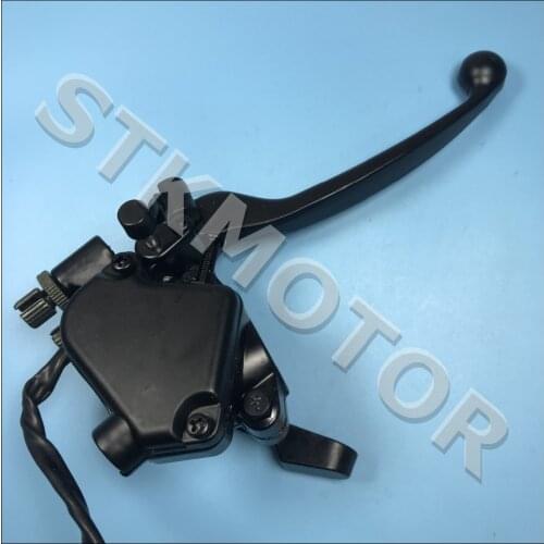 Double Brake lever with Thumb Throttle Lever For KAZUMA Falcon 110CC ATV Quad Parts