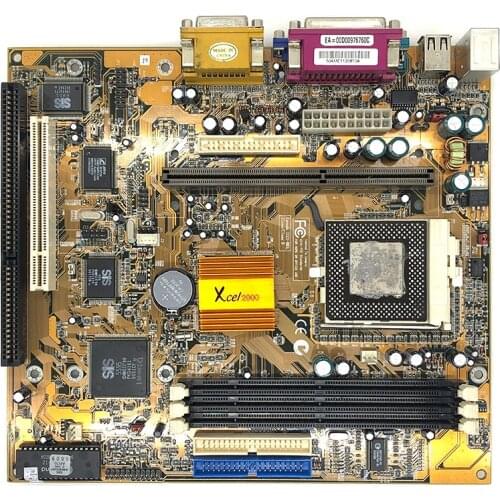 Best selling elite sis620 motherboard Xce/2000 with 1 ISA slot and 1 PCI dual CPU seat for industrial use