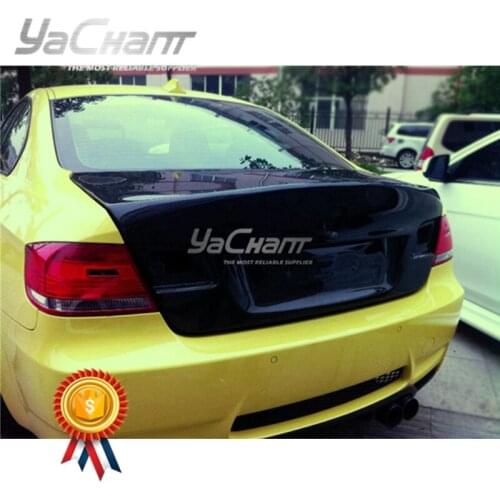 FRP Fiber Glass Rear Tai Lid Fit For 2006-2011 E92 & E92 M3 CSL Style Rear Trunk Bootlid