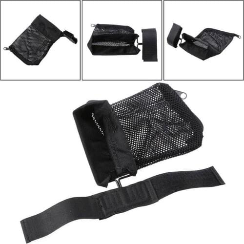 Hunting Tactical Military Shooting Brass Shell Catcher Mesh Wrap Zipper Bag