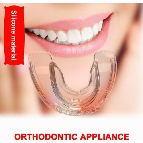 1PC Orthodontic Braces Appliance Dental Braces Silicone Alignment Trainer Teeth Retainer Bruxism Mouth Guard Teeth Straightener