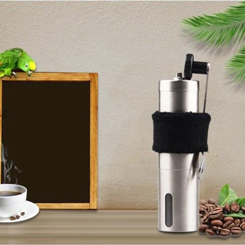 Portable Manual 304 Stainless Steel Handmade Coffee Grinder Mill for Home Office Travel Kitchen Tool Grinders Mill Coffee Tool