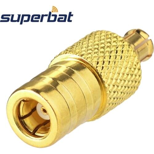 Superbat MCX Male Plug to SMB Male Plug Straight Adapter RF Coaxial Connector