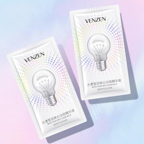 Firming Whitening Gentle Repairing Essence Moisturizing Brightening Elastic Refreshing Improving Dark Yellow 10 Pcs