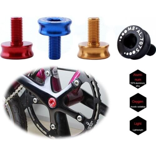 Bicycle Square Hole Central Axis Bracket Screw Bracket Crank Folding Bicycle 7075 Aluminum Alloy Seal Waterproof Bicycle Screw
