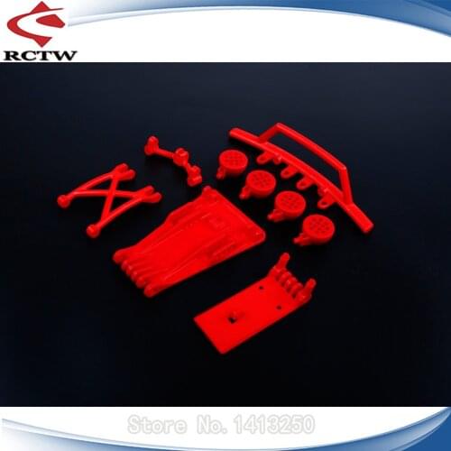 High-strength Nylon and Plastic Front Bumper Kit for 1/5 Hpi Rofun Rovan Km Baja 5T Rc Car Parts