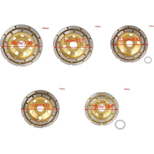 Diamond Segment Grinding Wheel Cup Disc Grinder Concrete Granite Stone Cut