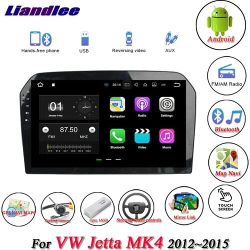 Car Android Multimedia System For VW Jetta Mk4 2012 2013 2014 2015 Radio GPS Wifi Navigation Stereo Screen