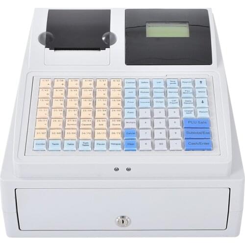 C-50 electronic cash registers cash register POS cash register 8V Multifunctional Catering cash register for supermarket milktea