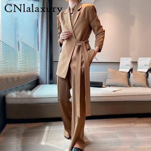 Cnlalaxury Women's Trouser Suits