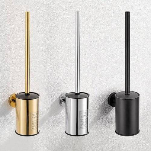 Bathroom Trump Toilet Brush Holder Cleaning Tools Creative Toilet Brush Wall Mounted Hardware Brosse Wc Household Merchandises 5