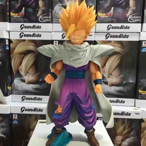 Son Gohan Dragon Ball Z Anime Figure PVC Figurine Goku Grandista Figma Brinquedos Juguetes Collection DBZ Super Model Statue Toy