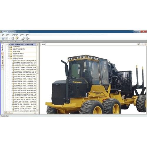 Spare parts catalog for Tigercat -[11/2019]