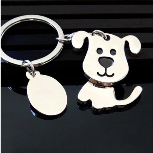 Cat / Dog keychain cute key ring for women key chain ,cat / dog key holder high quality portachiavi llaveros chaveiro bag charm