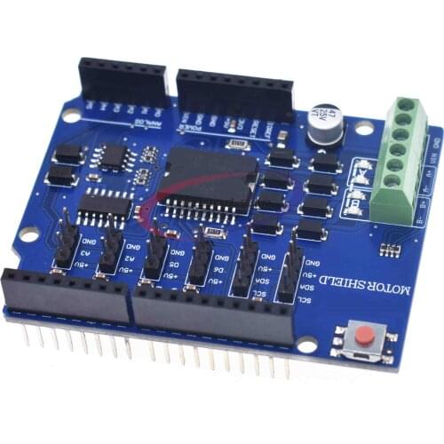 L298P Shield R3 DC Motor Driver Module 2A H-Bridge 2 way 5V to 12V For Arduino UNO 2560 NW
