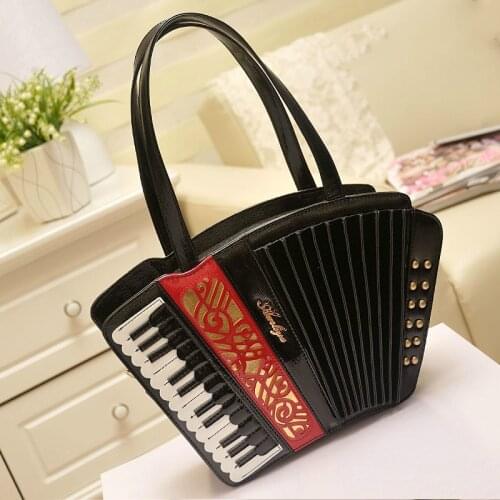 Originally Created Korean Version Of Retro Cool Accordion Bag Handbag With Shoulder Straddle Bag In 2019