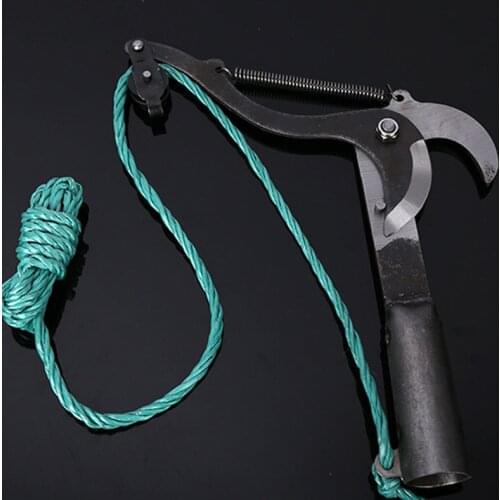 High Altitude Pruning Shears Tree Trimmer Pulley High Branch Scissors Garden Picking Fruit Garden Trimmer With Rope Farm Tools