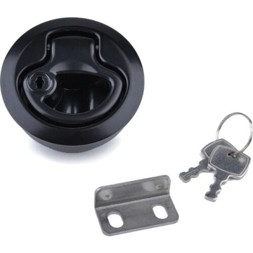 Flush Pull Slam Latch for Boat Deck Hatch Door Latch Accessories Tool Box Locks Slam Latch Cabinet Compressed for RV Camper RV