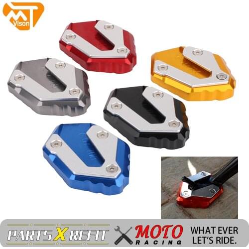 For Yamaha MT 07 Moto Cage Tracer 700 XSR700 FZ 07 2014 2015 2016 2017 2018 Motorcycle CNC Kickstand Side Stand Extension