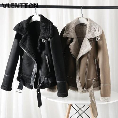VLENTTON Women's Suede Jackets