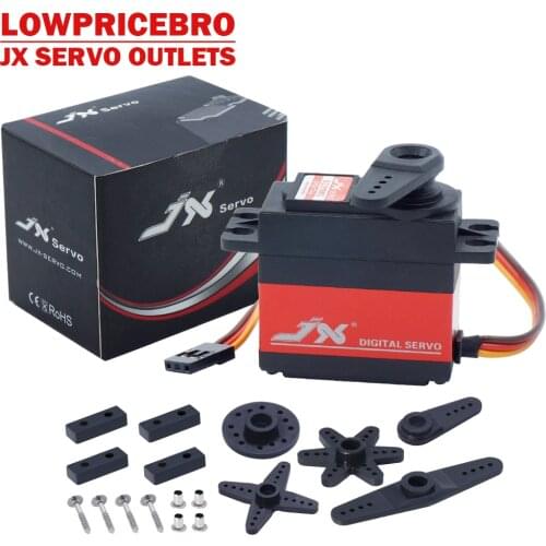 JX PDI-6221MG 20kg High Speed Metal Gear Digital Standard Servo Motor For RC model plane helicopter 1/10 1/8 Car Crawler Buggy