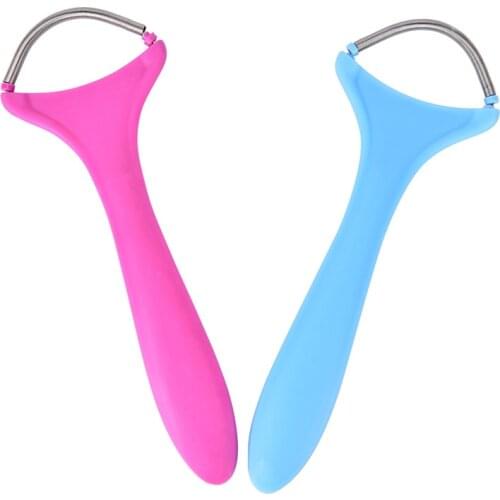 1pc Plastic Facial Hair Remover Face Roller Hair Removal Spring Facial Handheld Threading Beauty Epilator Tool