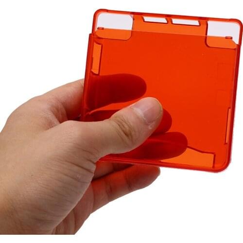 1pc Protective Cover Case Shell For GBA SP Game Console Crystal Cover Case Clear Protective Cover Case Game Console