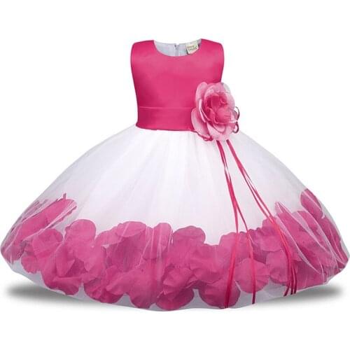 2021 Kids Dresses For Girls Baby Pirncess Dress Vetement Enfant Fille Costume For Girls Ball Gown Wedding Dress Girls Clothes