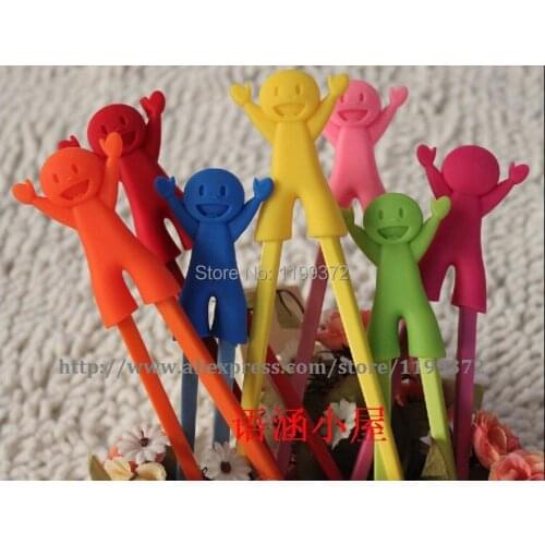 500pairs Childrens Plastic Chopsticks Children Learning Helper Training Learning Happy Plastic Toy Chopstick Fun Baby Infant