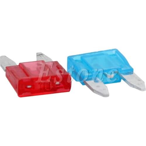 60Pcs Auto Car Truck ATC Fuse 5A 10A 15A 20A 25 30A AMP Mini Blade Mixed Set Kit