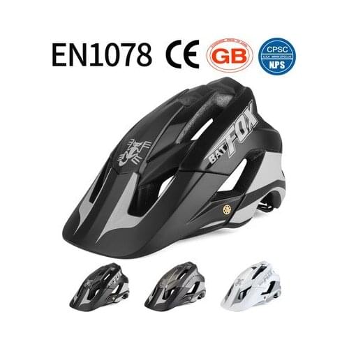 Batfox-Ultralight Cycling Helmet, Night Reflective Design, For Men And WomenHigh Quality, Full Molded, For Mountain Biking