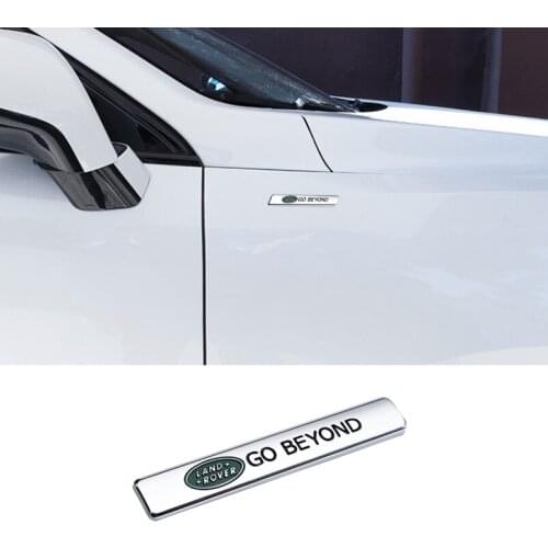 Car Styling Side Sticker for Land Rover Logo Discovery Range Rover Evoque L322 Vogue Velar L405 Defender Aurora Auto Accessories