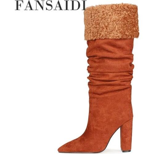 FANSAIDI Women's High Boots