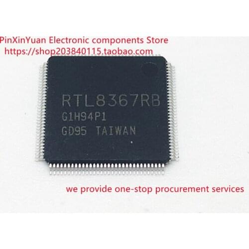 New original RTL8367RB RTL8367RB-VB-CG LQFP128 Gigabit Ethernet switch IC In stock