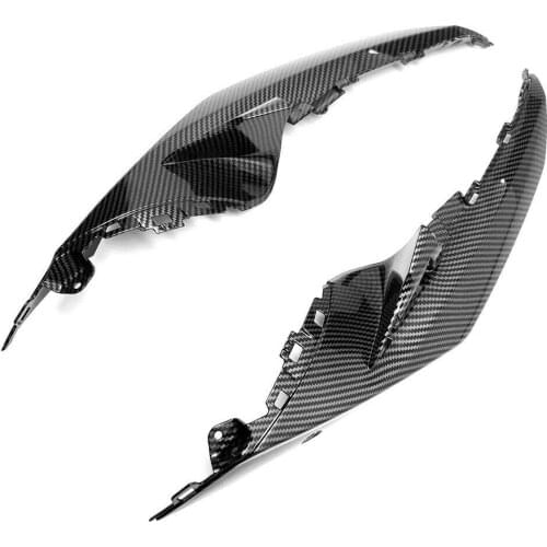 Carbon Fiber Pattern Side Seat Fairing Cover Section for Suzuki GSX-R 1000 2009-2016