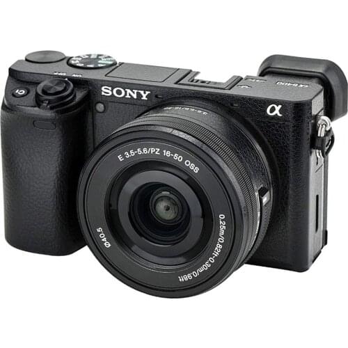 Leather Texture Film camera Sticker Skin for Sony A6000 A6100 A6300 A6400 A6500 A6600 16-50mm lens 18-105 18-135 Coat Wrap