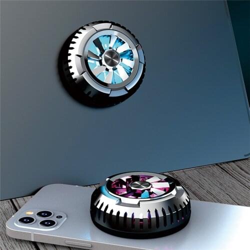 Semiconductor Cooling Fan Mini X6 Magnetic Phone Radiator Game Cooler for Phone Tablet Gaming Accessories