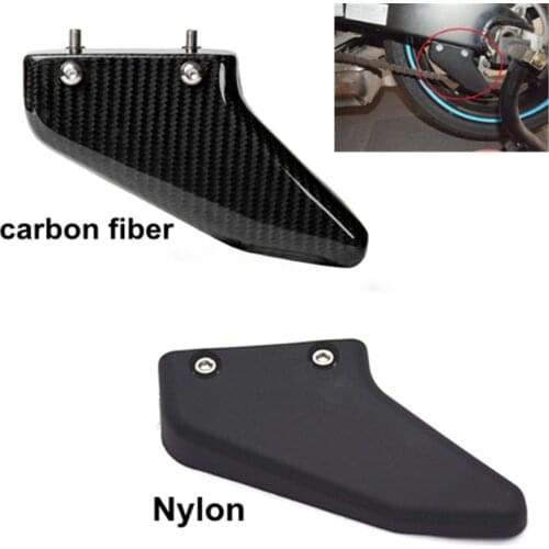 Motorcycle Carbon Fiber Rear Toe Guard Rear Disc Guard Protector Chain Guard for BMW for DUCATI Scrambler 2018 2019