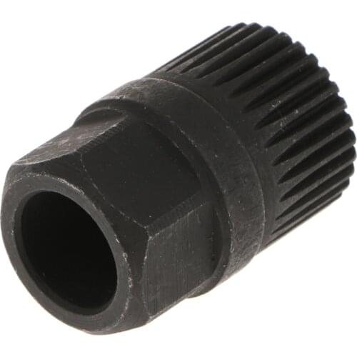 1 Pcs Auto Car Spline Alternator Clutch Free Wheel Pulley Removal Tools Installations 33 Splines Socket Car Repair Tool 2019 New