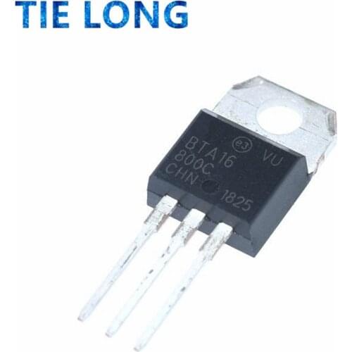 10PCS The bidirectional thyristor BTA16-800C TO-220 in stock 100% new and original